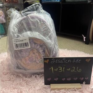 Repunzel stained glass Loungefly bag